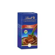 Lindt tablette de chocolat maitre chocolatier noir extra fondant x3 - 300g