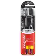 Colgate slimsoft brosse à dents antiplaque souple x2