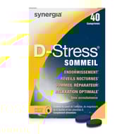 Synergia d-stress sommeil comprimés x40