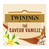Twinings thé noir saveur vanille x20s 32g