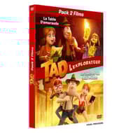 Coffret dvd Tad l'explorateur (Le secret du roi midas et la table d'emeraude )