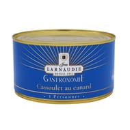 Jean larnaudie cassoulet au canard " gastronomie " boite 1350g