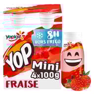 Yop mini goût fraise 4x100g