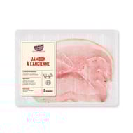 Jambon à l'ancienne blanc 2 tranches 130g domaine picard