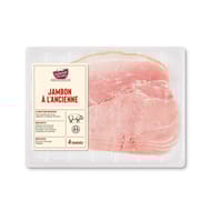 Jambon à l'ancienne blanc 4 tranches 240g domaine picard