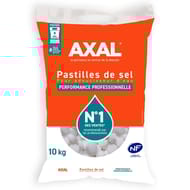Axal pastilles de sel pour adoucisseur d'eau sac 10 kg