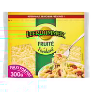 Leerdammer rapé fruité fondant 300g maxi format