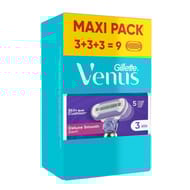 Venus lames de rasoir swirl x9