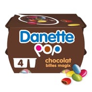 Danette pop choco magix 4x120g