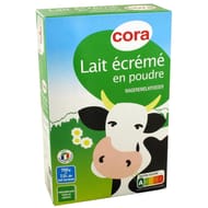 Cora lait écrémé en poudre 750g