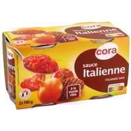 Cora sauce italienne à la viande rôtie 2 x 190g