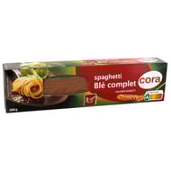 Cora spaghetti blé complet 500g