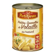Petitjean petites quenelles de volaille au naturel - la boite de 255g