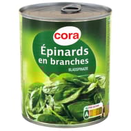 Cora épinards en branches 4/4 530g