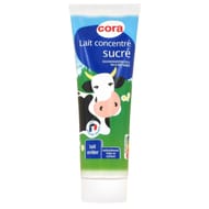 Cora lait entier concentré sucré tube 170g