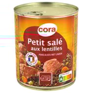 Cora petit salé aux lentilles 840g