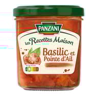 Panzani sauce qualité fraichement cuisinée basilic 320g