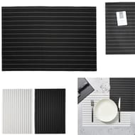 Set de table rectangulaire rayé
