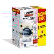 Rubson 1 appareil aero 360° et 2 recharges neutre promo choc