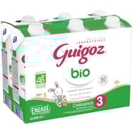 Nestle lait guigoz 3 bio 6x500 ml
