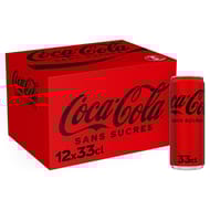 Coca-cola zéro boite 12x33cl