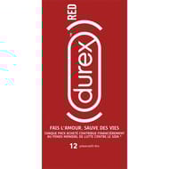 Durex red préservatifs x12