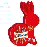 Célébrations assortiment chocolat boîte lapin 215g