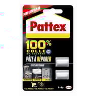 Pattex 100% colle pâte à réparer 2 x 5 gr