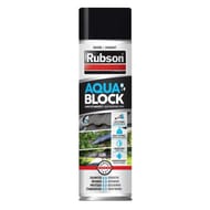 Rubson revêtement d'étanchéité aquablock noir en spray de - 300ml