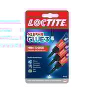 Superglue universal liquide mini dose 3x1g