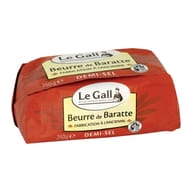 Beurre de baratte moulé tradition 250g demi-sel