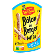 Justin bridou saucisson bâton de berger mini -25%sel 80g