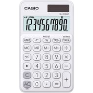 Calculatrice poche 4 opérations casio sl310uc blanche