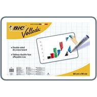 Bic tableau double face 90x60 cm blanc