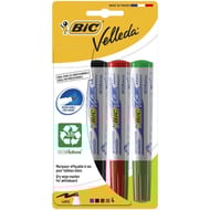 Bic 4 marqueurs velleda pointe ogive large
