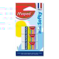 Maped 3 mini gommes softy