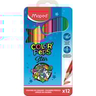 Maped 12 crayons de couleur boîte métal