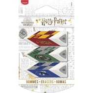 Gomme pyramide Harry Potter blister x3