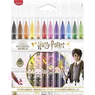 Feutres Harry Potter x12 pochette carton