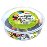 Cora kido maxi mélange confiseries et réglisse boite 600 g