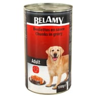 Belamy boulettes sauce boeuf pour chien 1200g