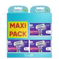 Venus swirl deluxe smooth recharges de lames 3+3+3