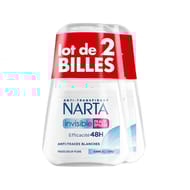 Narta anti-transpirant invisible peaux épilées 48h bille 2x50ml