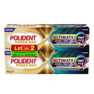 Polident fixation power max ultimate 2x40g