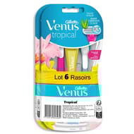 Gillette venus tropical rasoirs jetable lot de 2x3