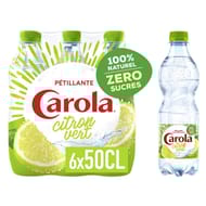 Carola pétillante citron vert 6x50cl