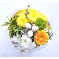 Bouquet 10 tiges trio oeufs