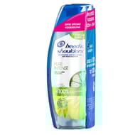 Head & shoulders pure intense shampooing régulateur de sébum 2 x 250ml