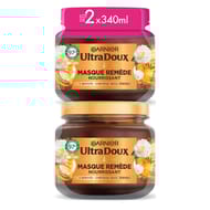 Ultra doux masque remède nourissant merveilleux lot 2x340ml