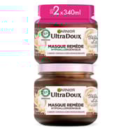 Ultra doux masque remède hypoallergénique délicatesse avoine 2x340ml
